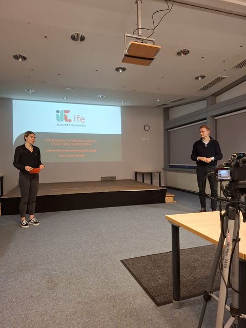 Veranstaltung Kommunale Wärmeplanung in der Georgi-Kurhalle